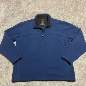 Men’s Timberland Fleece Quarter Zip Pullover Size XL
